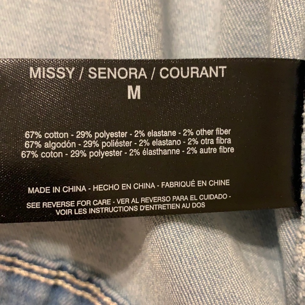Nine West Denim jean jacket - Picture 3 of 3